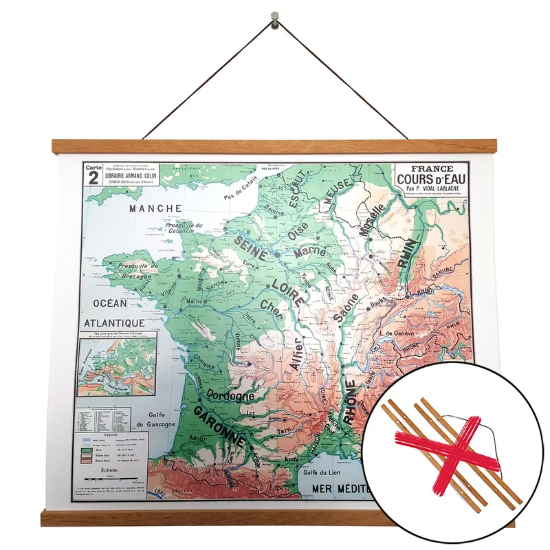 Affiche Vidal-Lablache 60 × 50 cm, photo 2
