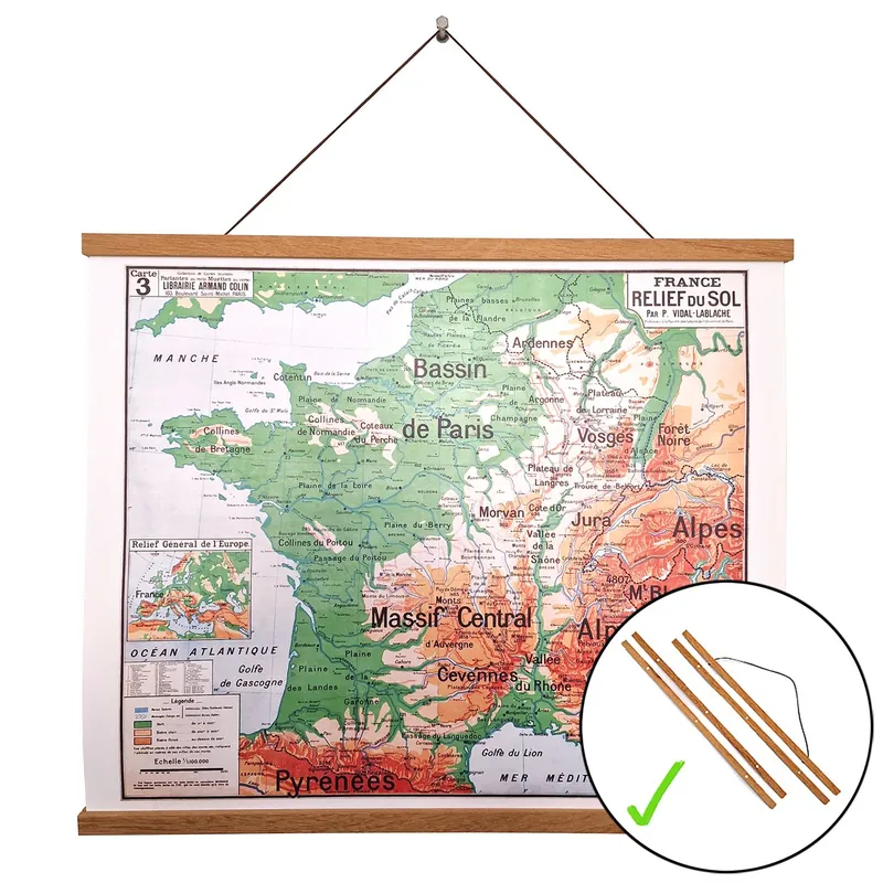 Affiche Vidal-Lablache 60 × 50 cm, photo 5