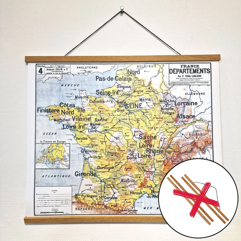 Affiche Vidal-Lablache 60 × 50 cm, photo 6