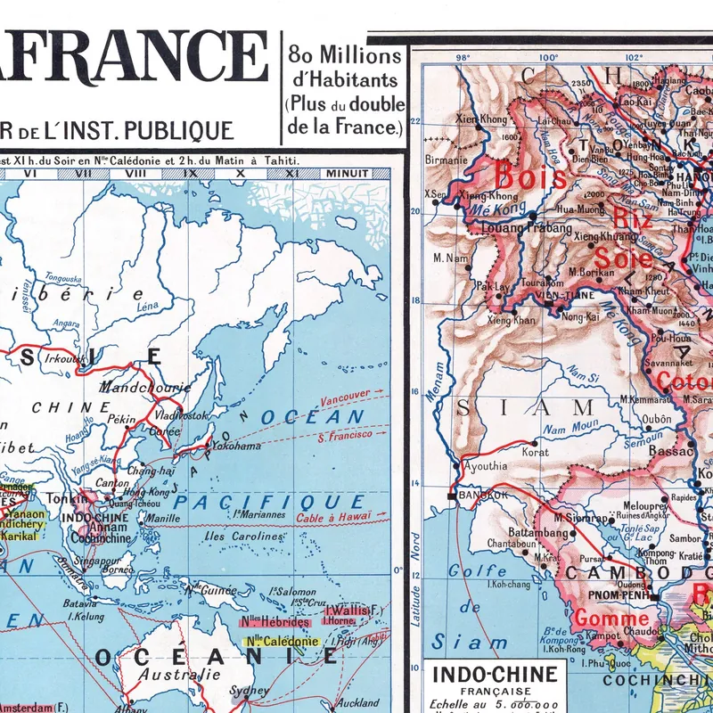 Détail : Domaine colonial et productions, Forest 1911 (2)